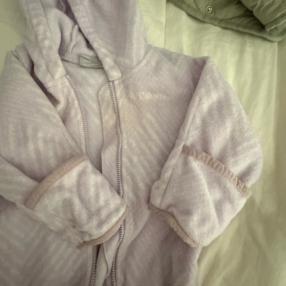 Columbia Light Purple Baby Jacket